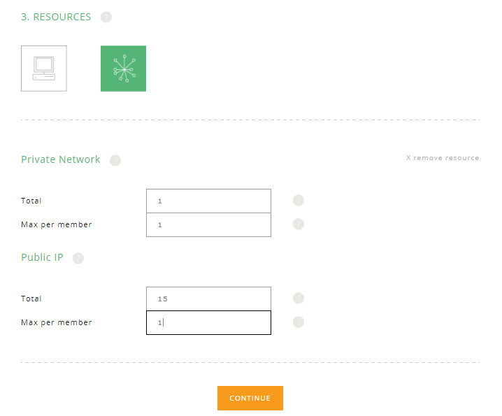 userguide project_membership_options_network